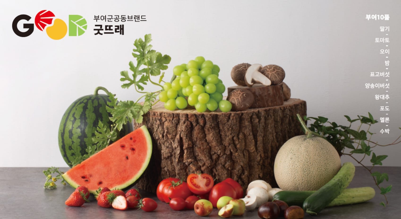 부여군 굿뜨래 농산물, 로컬을 넘어 광역으로
