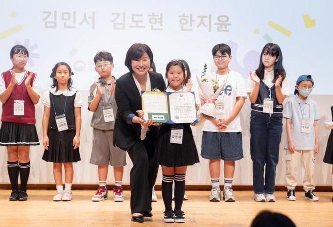 한글 아름다움 알린 초등생의 독서 편지