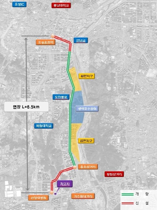 대전시 신교통수단(3칸 굴절차량) 시범사업, 정상 추진 중!