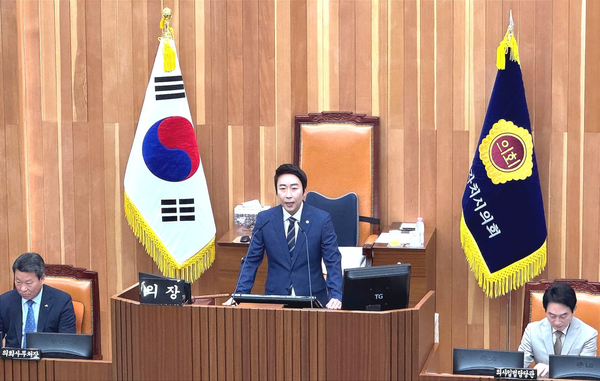 세종시의회 제101회 임시회 개회…5건 안건 처리