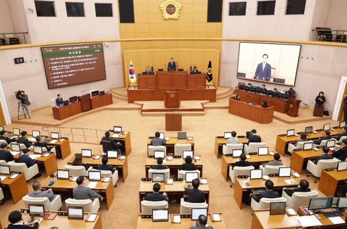 대전시의회, 제291회 제2차 정례회 개회