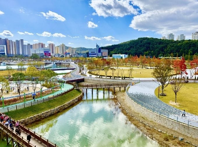 대전 갑천생태호수공원, 관광명소 급부상