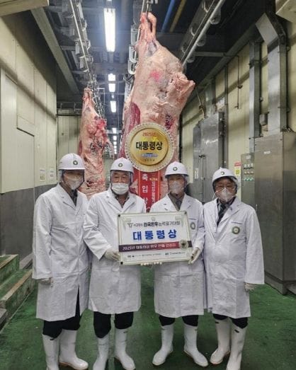 부여 대양농장 백덕환 대표, 전국한우능력평가대회 ‘대통령상’ 수상