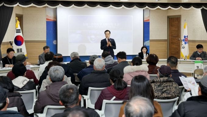 대전시의회, 탑립·전민지구 산업단지조성 주민설명회 개최... 산단 조성 현황 공유 및 주민 의견 수렴