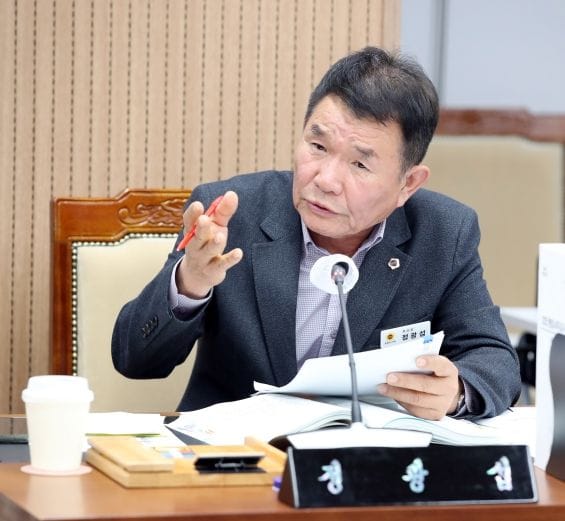 충청남도의회 정광섭 의원, 재선충·도유림 규제·안면도 관광 등 현안 해결 촉구
