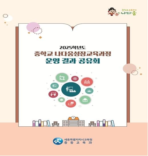 ‘2025년 중등 교육과정 운영 결과 공유회’ 개최