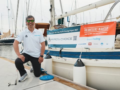 맹인 요트 선수 미쓰히로 이와모토, 역사적 태평양 횡단 프로젝트... 기술로 가능성의 한계 재정의