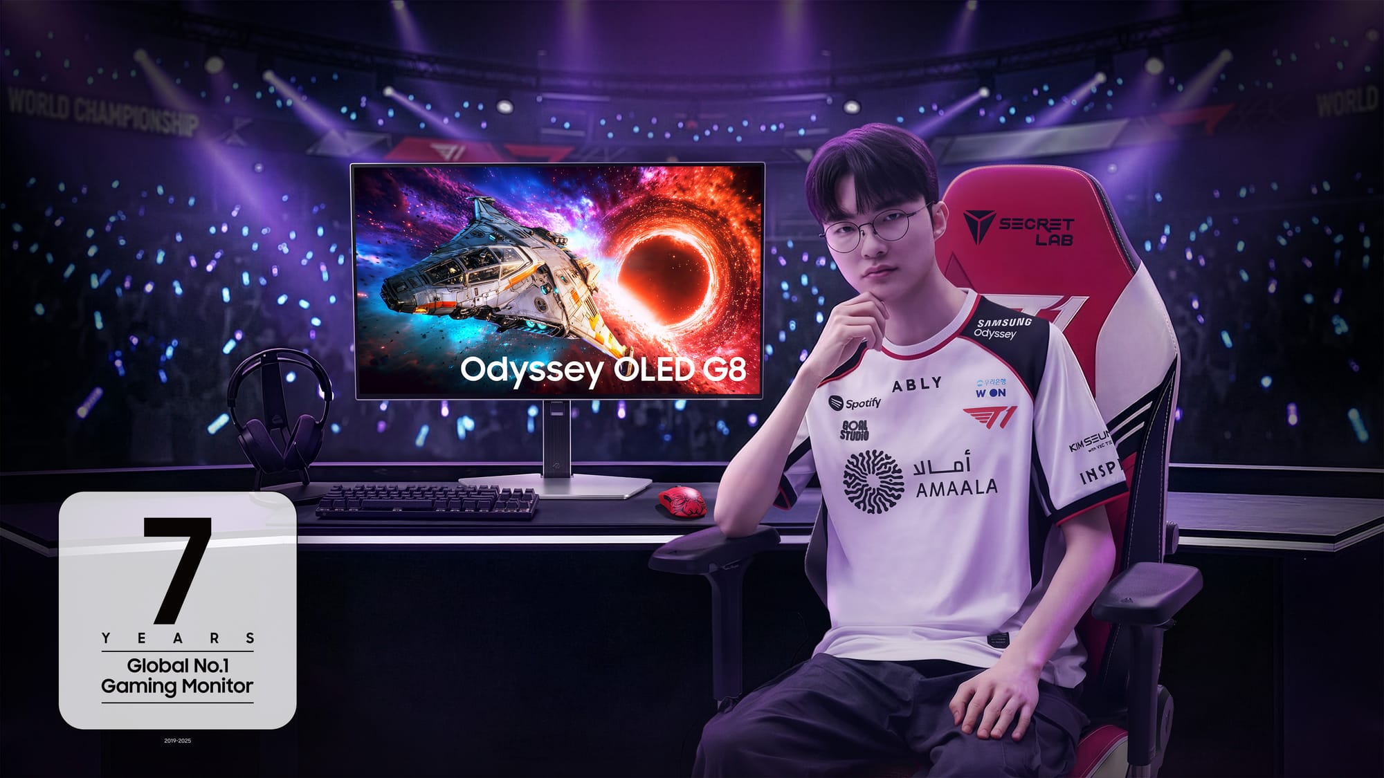 삼성전자 게이밍 모니터, 7년 연속 글로벌 1위 달성
