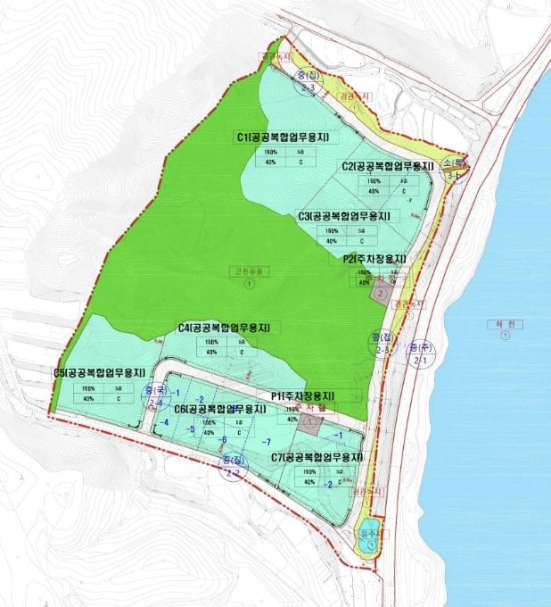 세종도시교통공사, 공공시설복합단지 토지분양