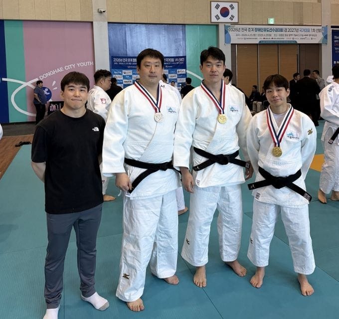 세종시장애인체육회 장애인 유도 선수단, 전국대회서 금2·은1 쾌거