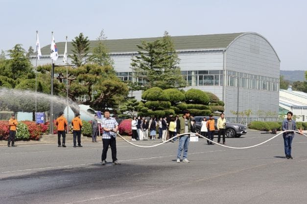 부여군농업기술센터, 재난 대응 대처 능력을 위한 ‘합동 소방 훈련’ 실시