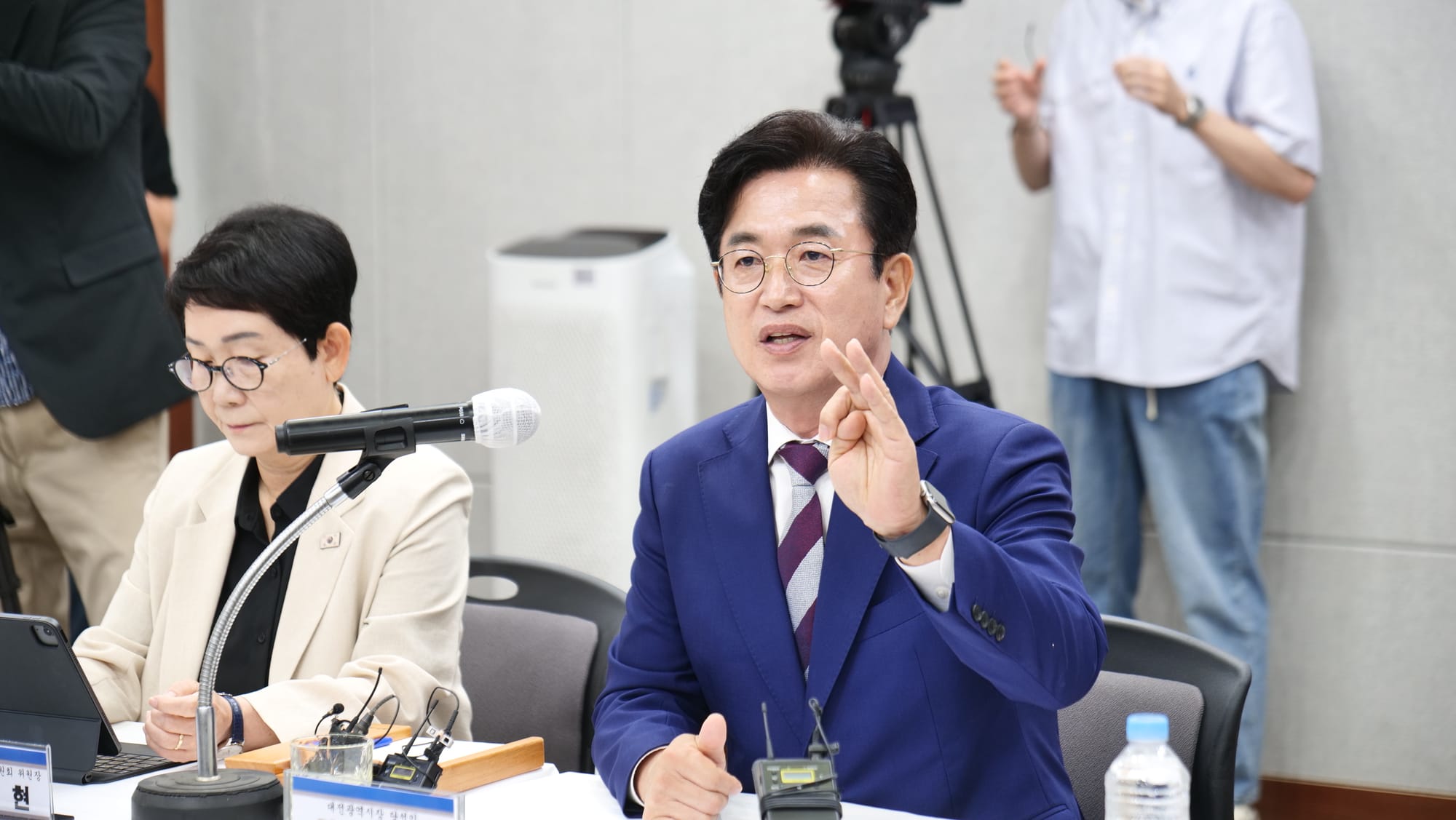 “재정은 책임 있게, 현안은 정확하게, 민생은 즉시”... 허태정 당선인 민선 9기 대전시장직 인수위 9일 현판식 갖고 공식 출범