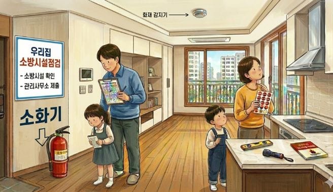 대전소방, 공동주택 소방시설 세대점검 의무화… 입주민 참여 당부