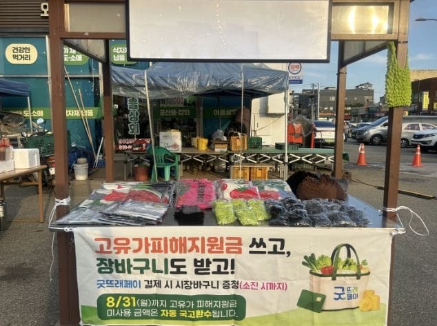 부여, 고유가 피해지원금 사용 독려 캠페인