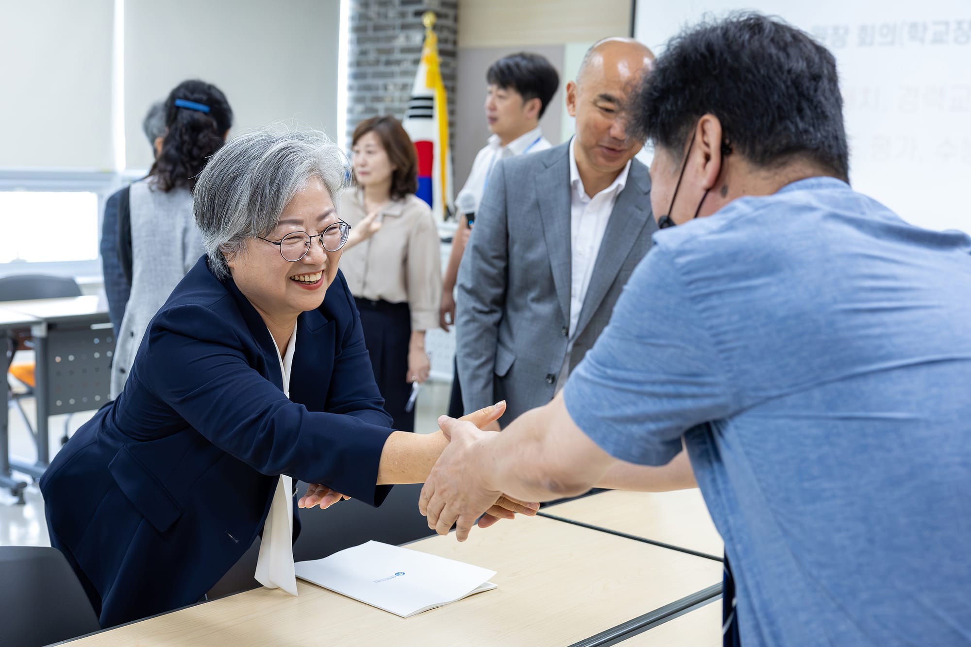 세종시교육청, 강미애 교육감 취임에 따른 교장·원장 회의 개최