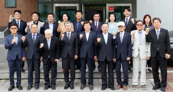제13대 충남도의회 전반기 의장단 도내 주요기관 방문