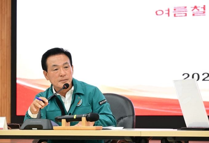 백성현 논산시장, “폭염 대비 취약계층 보호에 행정력 집중”
