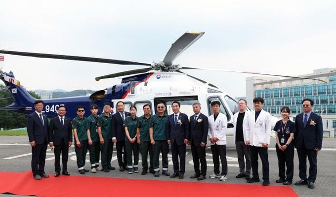 충남도, 1400명 살린 ‘닥터헬기’ 더 크고 세졌다