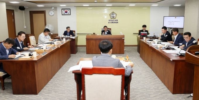 충남도의회 농수해위 “남부권 행정 밀착화와 현장 중심 대책 시급”