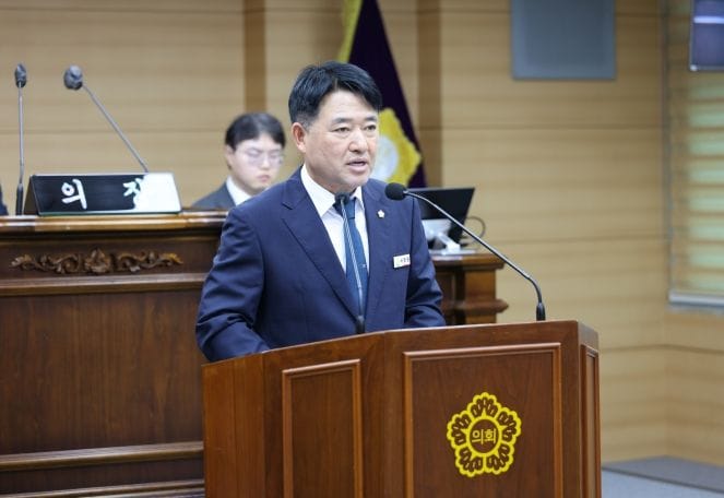 부여군의회 서장원 의원 5분 발언...“AI시대 부여군의회와 행정의 새로운 변화 제안”