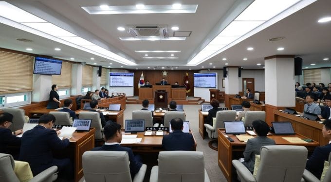 논산시의회, 제274회 임시회 개회