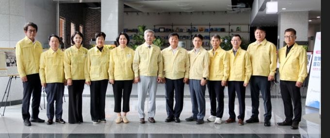 충남도의회 교육위, 교육청 을지연습 현장 찾아 근무자 격려