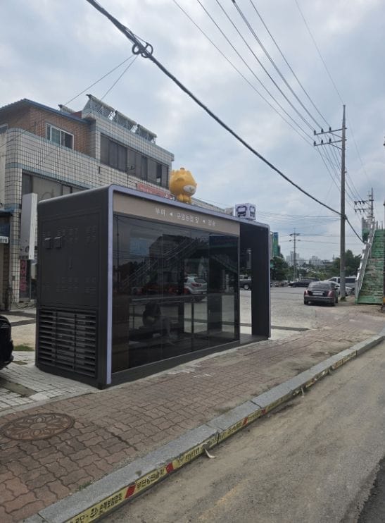 부여, 스마트버스승강장 11개소 무더위쉼터 추가 지정