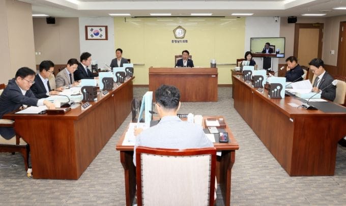 충남도의회 안건소위 “경제자유구역·균형발전 사업 차질 없이 추진해야”