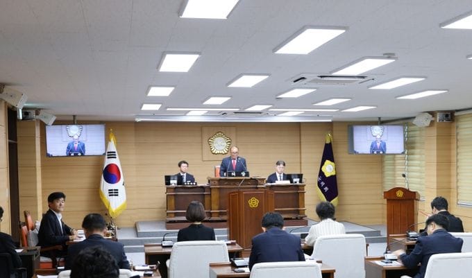 부여군의회, 제303회 임시회 폐회