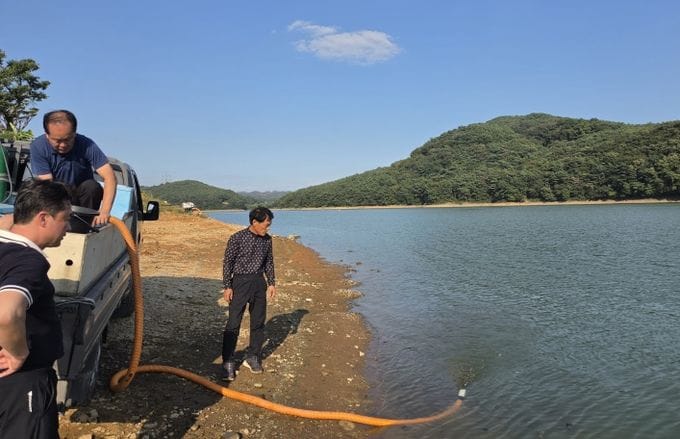 충남도 내수면 수산자원 회복 ‘토종붕어 30만 마리 방류’