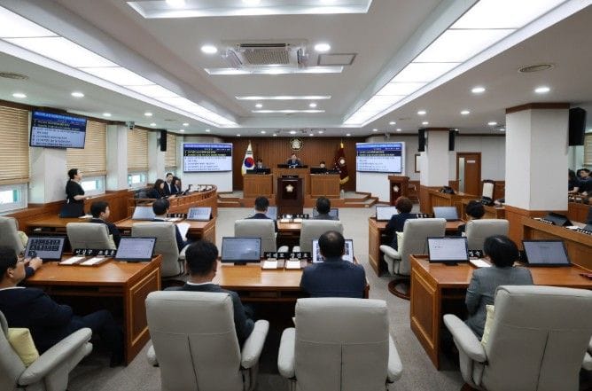 논산시의회, 제275회 제1차 정례회 폐회