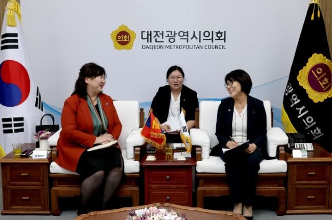 대전시의회-몽골 울란바타르시의회, 선진 의정 협력 논의