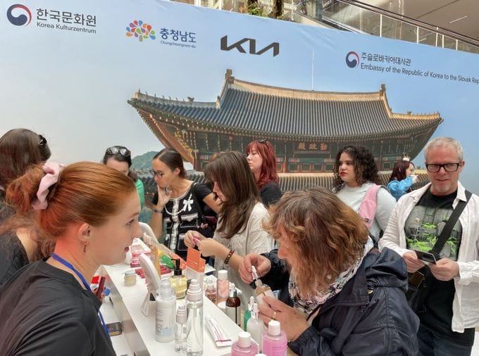 충남도, 슬로바키아서 도내 화장품 기업 판로 개척 지원