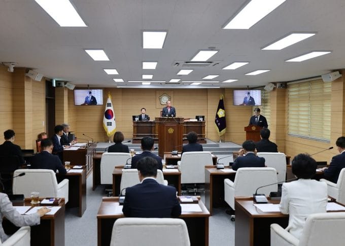 부여군의회, 제304회 제1차 정례회 개회