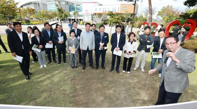 논산시의회 행감특위, 집행부 주요 사업장 현지 확인
