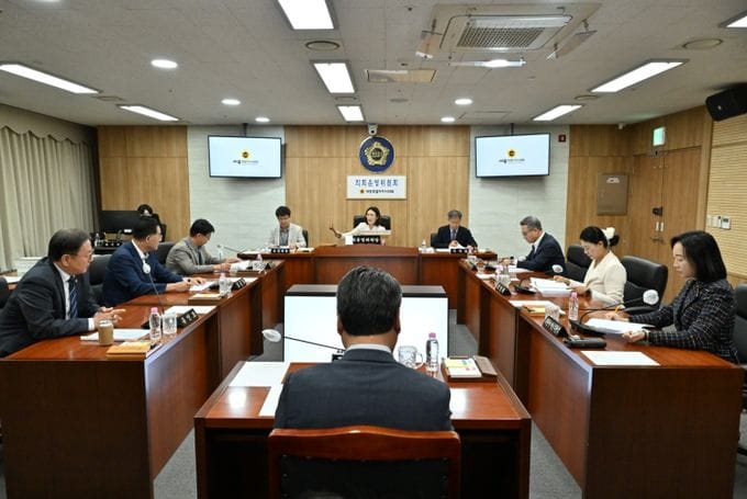 세종시의회 운영위원회, 청렴 의정 강화·의회 운영 개선 박차