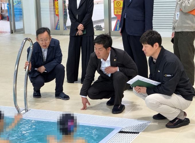 대전시의회 최대성 예결위원장, 용운수영장 전격 현장 점검…“대회 성공 명분 뒤에 숨은 52억 혈세 낭비 없어야”