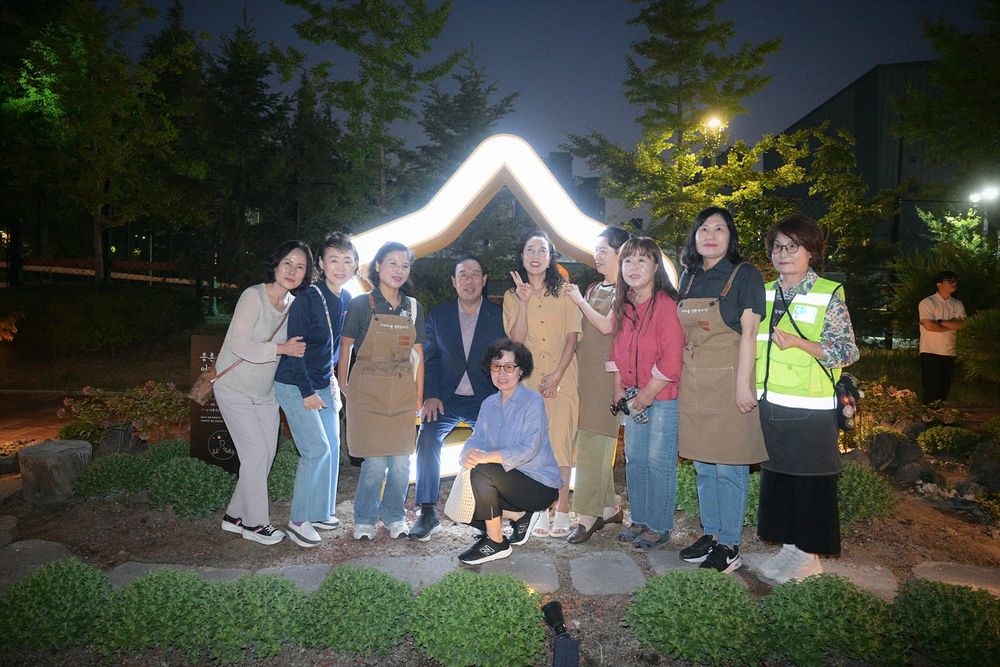 최민호 시장-종촌동 주민, 정원에서 '1박 2일' 소통 post image