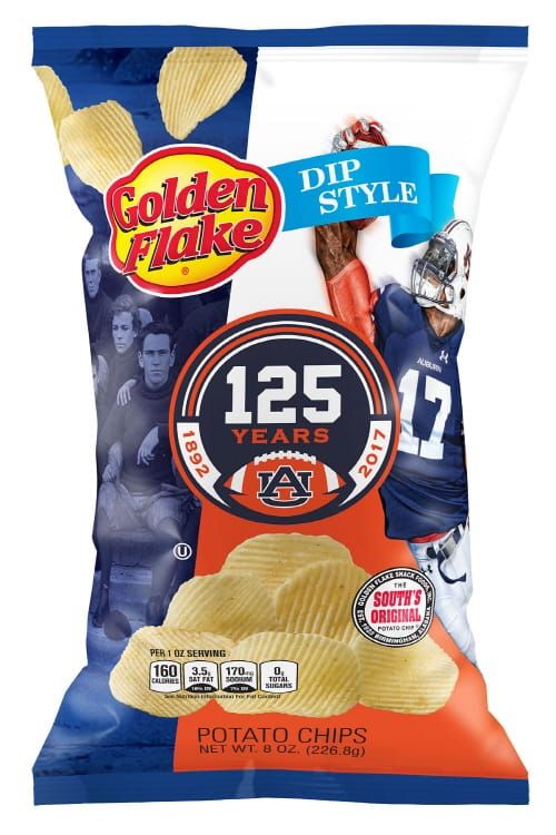 Golden Flake Celebrates the 125th Anniversary of Alabama and Auburn Football post image