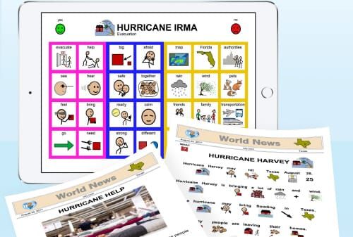 Materials Help Individuals with Intellectual Disabilities Understand Hurricanes Harvey and Irma post image