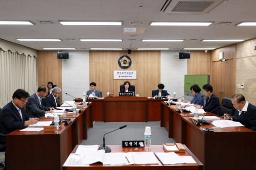 세종시의회 행정복지위원회, 조례안 및 동의안 심사․의결 post image