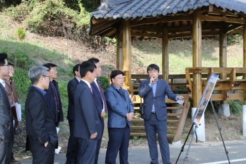 권 시장, 4차 산업혁명기반 조성 공사현장 방문 post image
