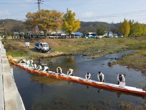 세종시, 수질오염사고 대비 방제훈련 post image