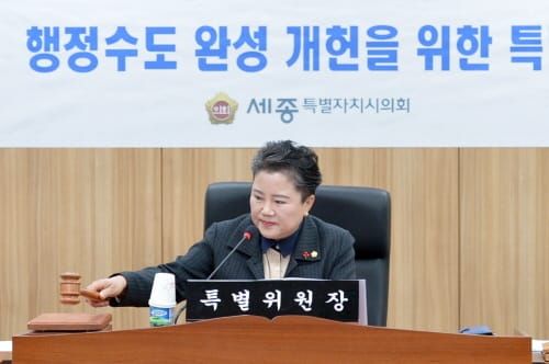 세종시의회 '행정수도완성개헌특위' 제3차 회의 개최 post image