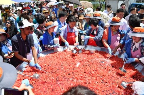 연꽃향에 취하고 수박맛에 반하고 부여 좋아요! post image