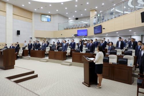 세종시의회 제51회 정례회 제1차 본회의 개최 post image