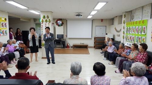 박정현 부여군수, 추석 맞이 사회복지시설 방문 post image