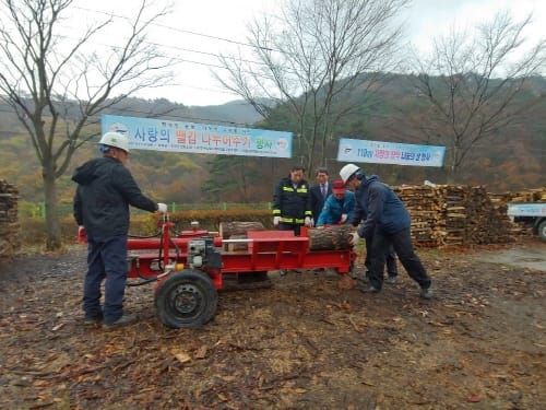부여군, 사랑의 땔감 나눔 1석 5조 효과 post image