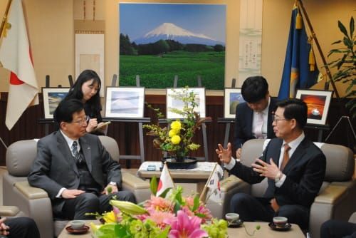 ‘후지산의 도시’와 교류협력 폭 넓힌다 post image