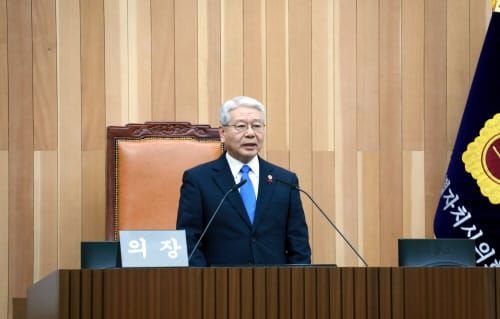 세종시의회, 제55회 임시회 개회 post image